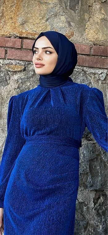 Simli elbise