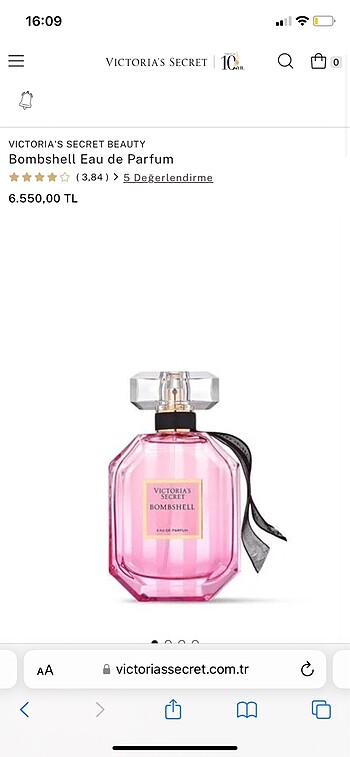 Beden Victoria Secret Bombshell ikili set