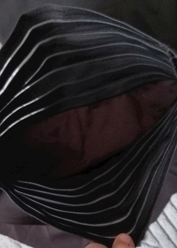 Siyah dikişsiz lazer kesim korse Külot Seti - Görsel 7