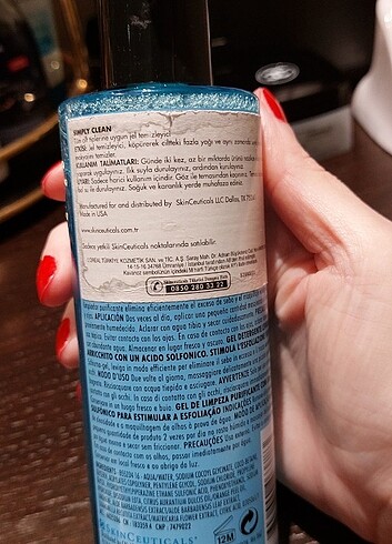 Shiseido SkinCeuticals yüz yıkama jeli