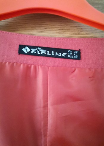 xl Beden Kadın elbise kısa kiremit rengi