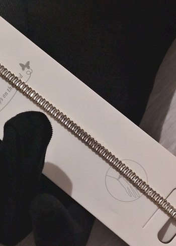 Kadın Altın Renk Fermuarlı Bileklik - Görsel 3