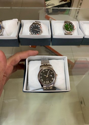 Klasik Gri Erkek Kol Saati - Görsel 3