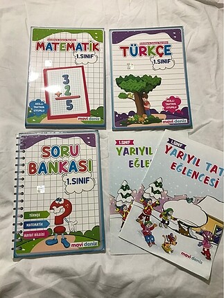 1.sınıf kitap set