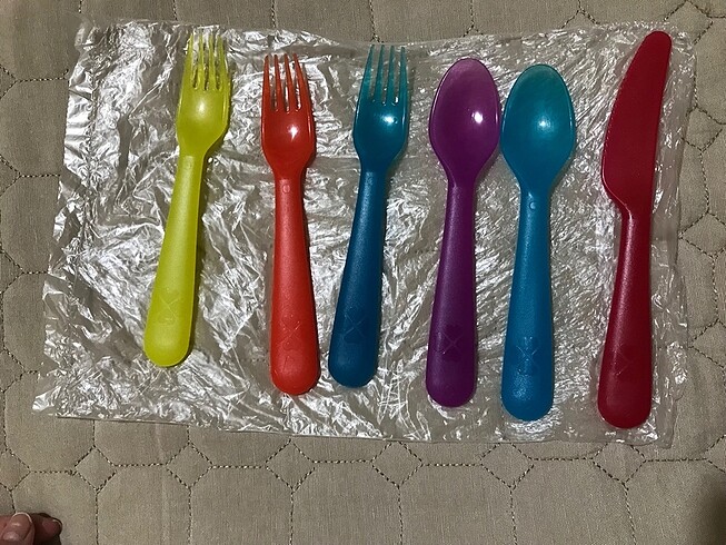 İke kaşık çatal set
