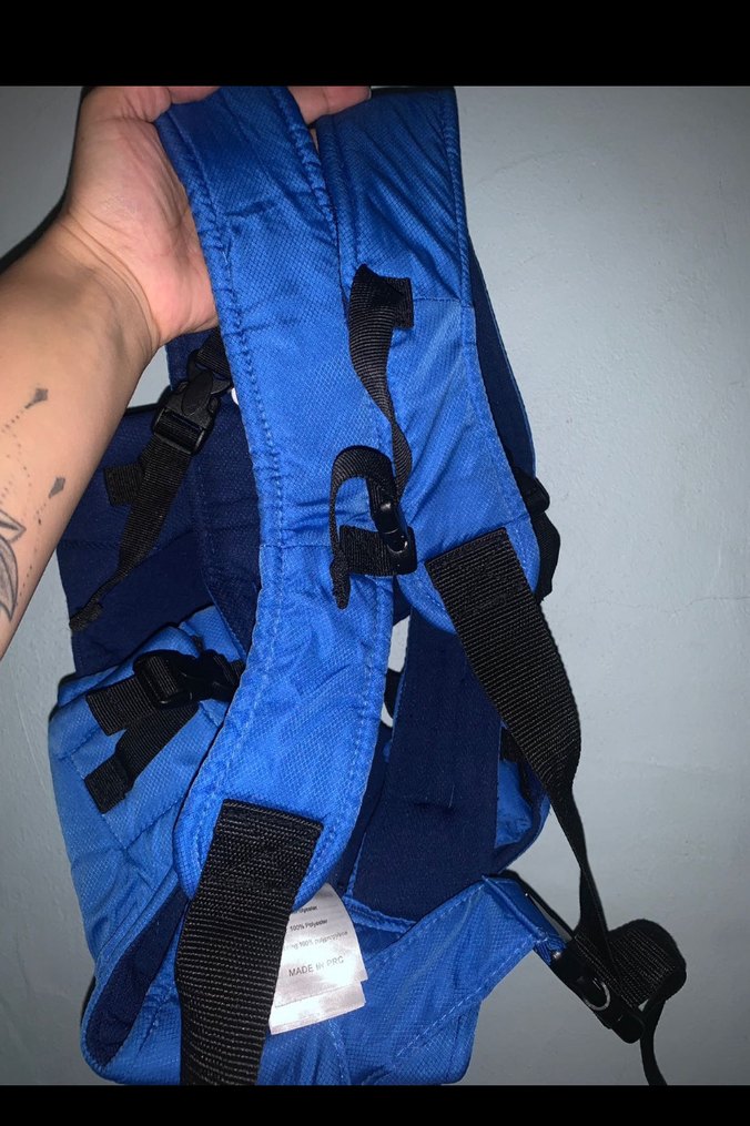 Koyu Mavi Bebek kanguru - Görsel 3