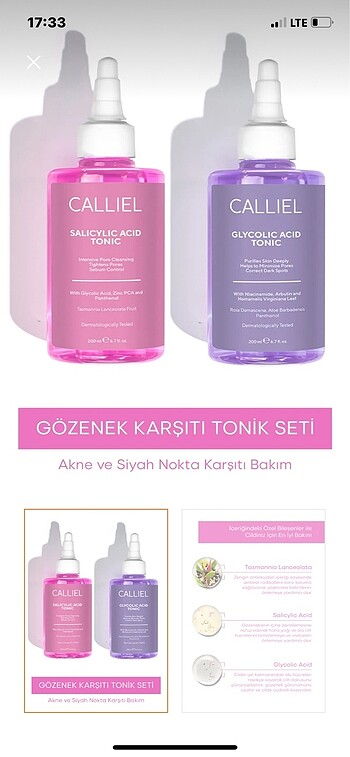 Callıel asit tonik