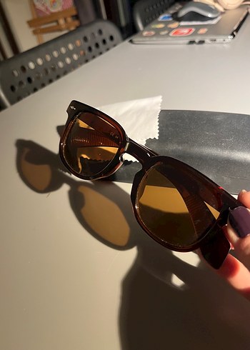 Kahverengi Güneş Gözlüğü - Görsel 7