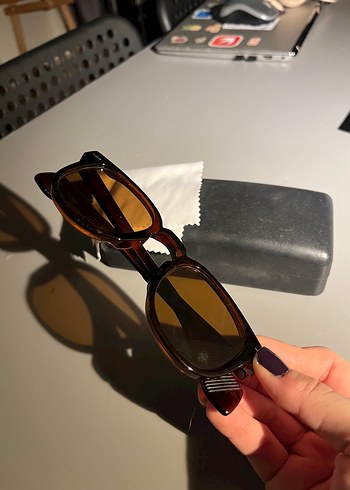 Kahverengi Güneş Gözlüğü - Görsel 3