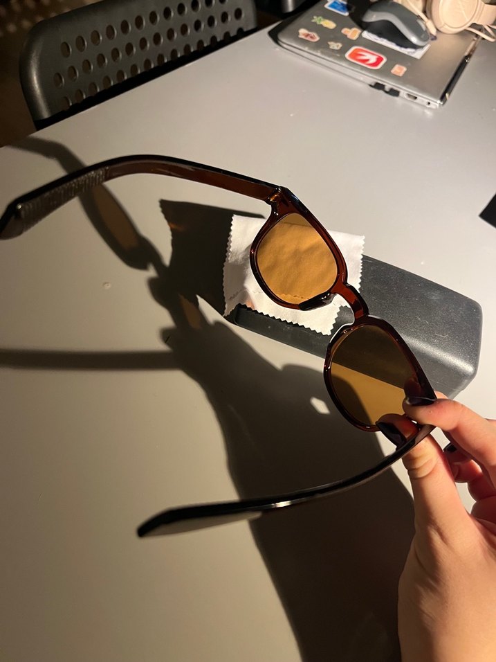 Kahverengi Güneş Gözlüğü - Görsel 5