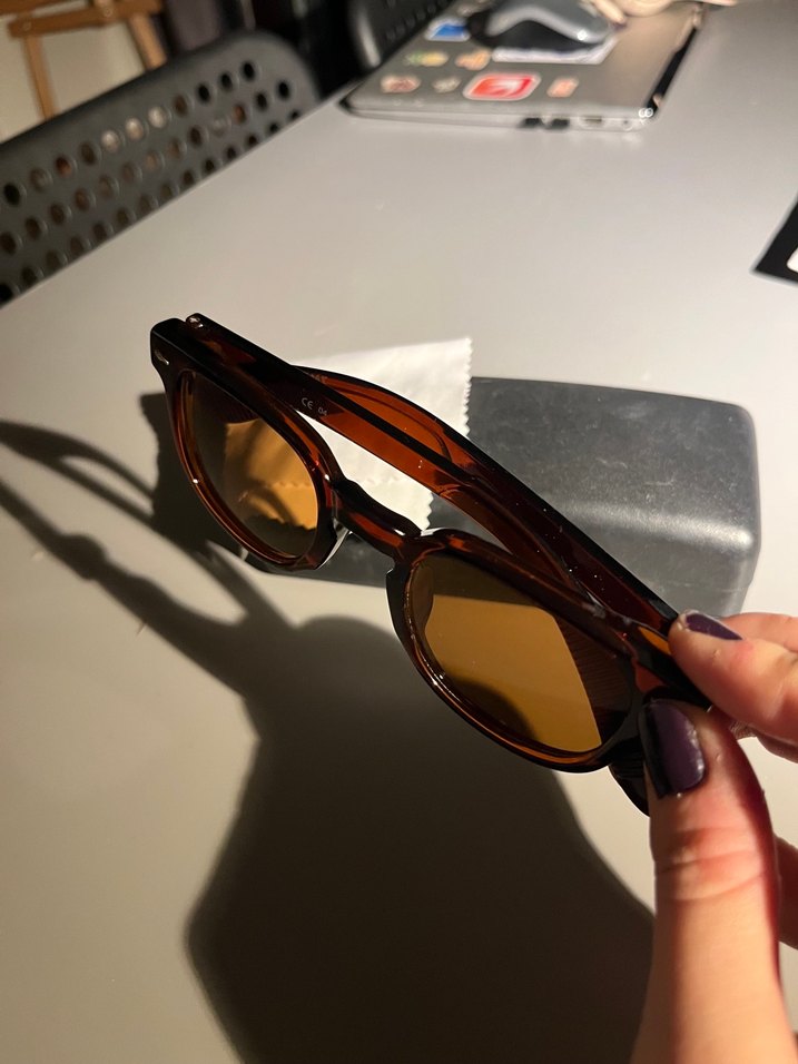 Kahverengi Güneş Gözlüğü - Görsel 4