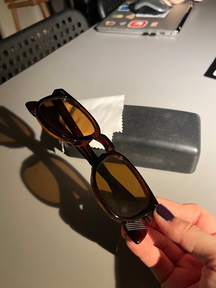 Kahverengi Güneş Gözlüğü - Görsel 3