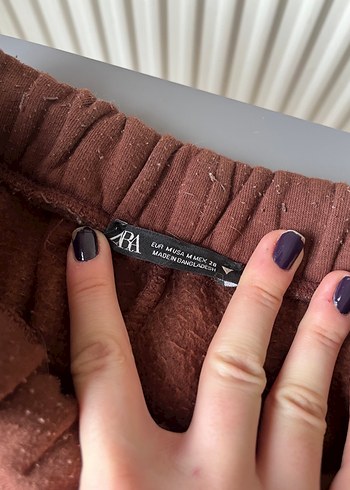 Zara Kadın Kahverengi Eşofman Altı - Görsel 3