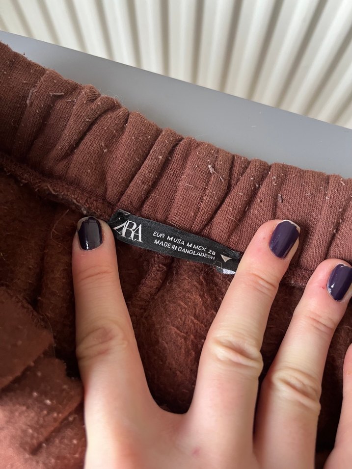 Zara Kadın Kahverengi Eşofman Altı - Görsel 3