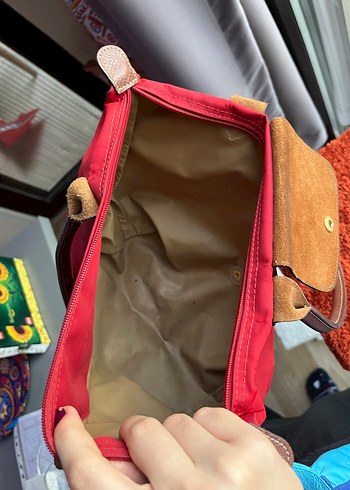 Longchamp Kırmızı Kadın Omuz Çantası - Görsel 2