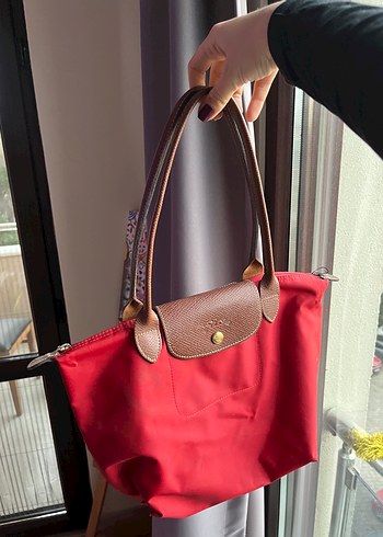 Longchamp Kırmızı Kadın Omuz Çantası - Görsel 4