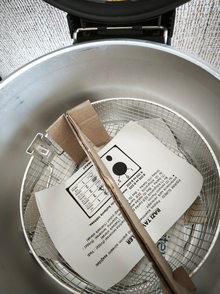 Gri SEB Super-Friteuse Fritöz - Görsel 5