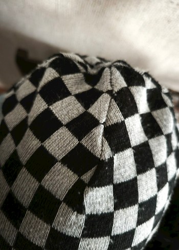 Kadın Gri Örgü Avant-Garde Bere - Görsel 4