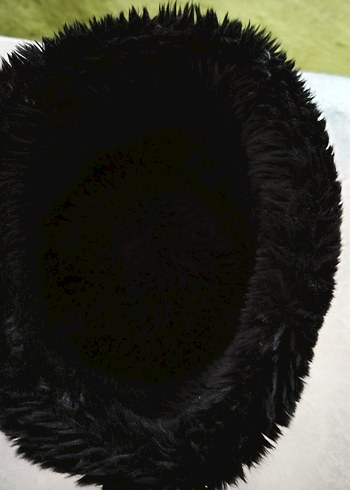 Kürk Detaylı Vintage Kadın Şapka - Görsel 4