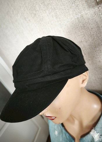 Siyah Gotik Kadın Şapka - Görsel 2