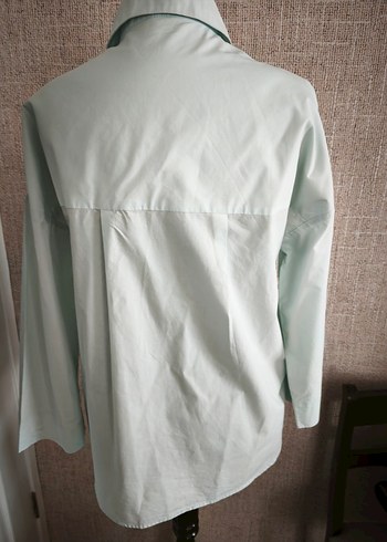 Nakışlı, Düğmeli, Uzun Kollu Pamuklu Gömlek - Görsel 5