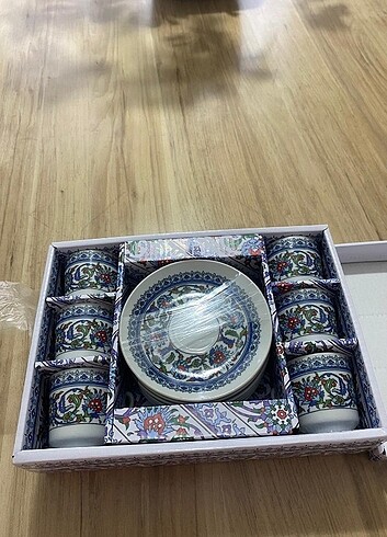 ÇİNİ DESENLİ FİNCAN SETİ 
