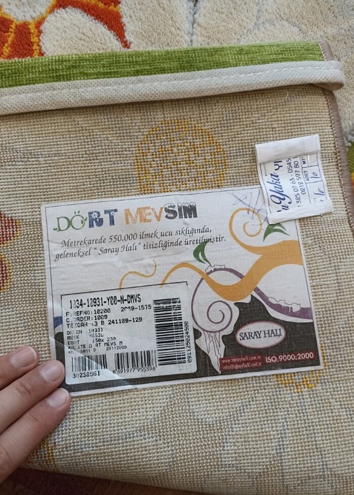 Saray halı  - Görsel 4
