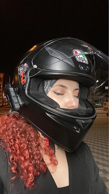 AGV kask+interkom - Görsel 5