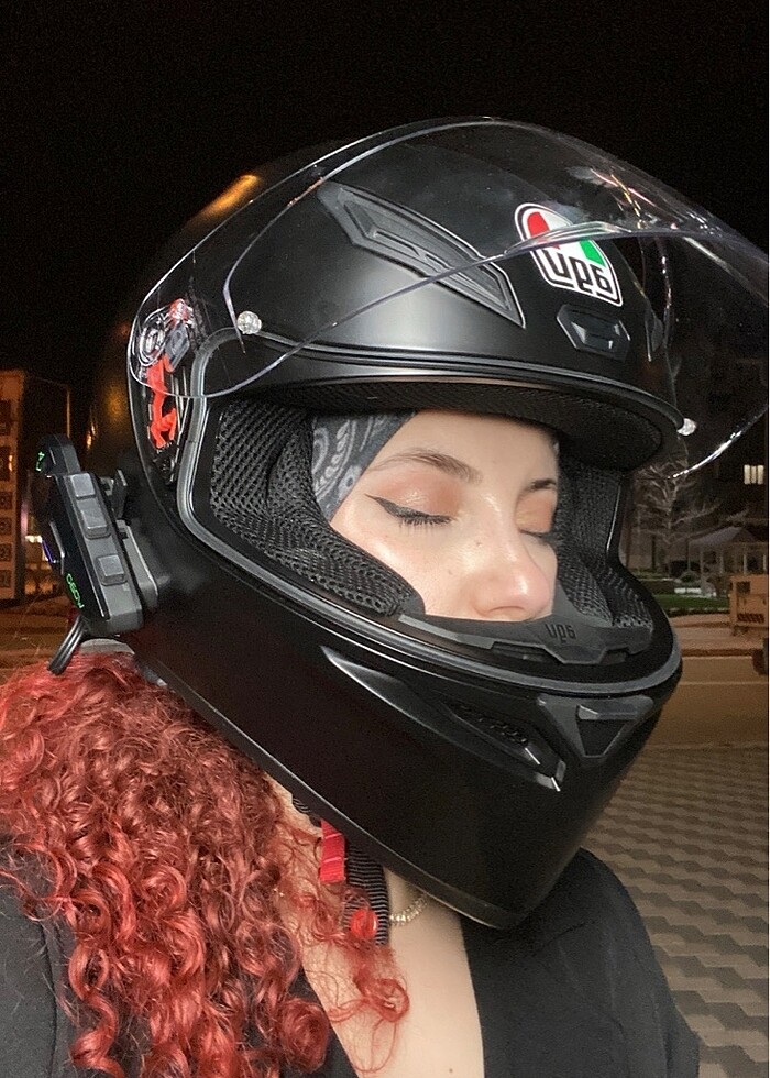 AGV kask+interkom - Görsel 5