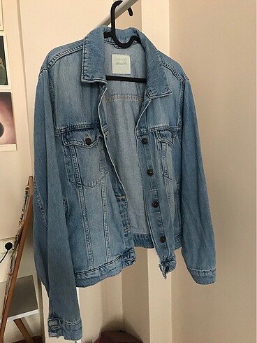 Defacto Kadın Kot Ceket Oversize XL