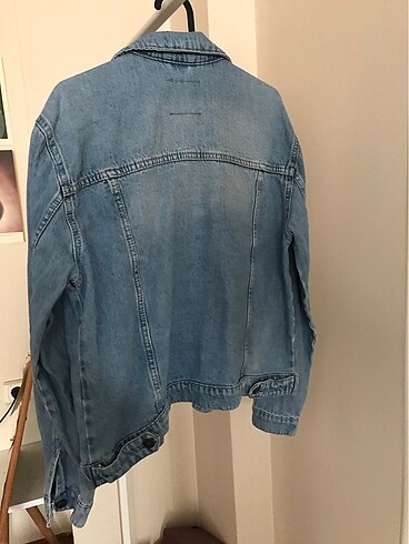 Defacto Defacto Kadın Kot Ceket Oversize XL