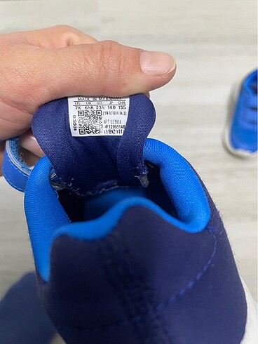 23 Beden mavi Renk Adidas 23 numara