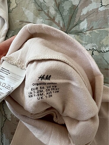 3 Ay Beden ten rengi Renk H&M alt üst takım