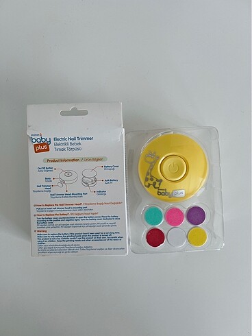 HelloBaby Baby Plus elektrikli tırnak törpüsü