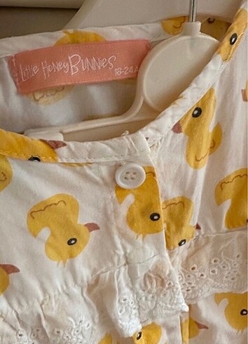 18-24 Ay Beden Bebek alt-üst pijama takımı
