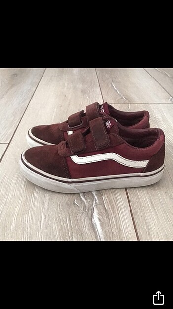 31 Beden bordo Renk Vans çocuk Ayakkabı