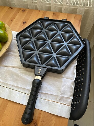 Schafer döküm waffle ve pankek tavası
