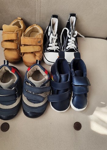 Kahverengi Cırtcırtlı Erkek İlk Adım Ayakkabısı - Görsel 2