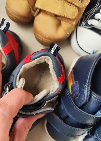 Kahverengi Cırtcırtlı Erkek İlk Adım Ayakkabısı - Görsel 8