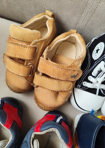 Kahverengi Cırtcırtlı Erkek İlk Adım Ayakkabısı - Görsel 4