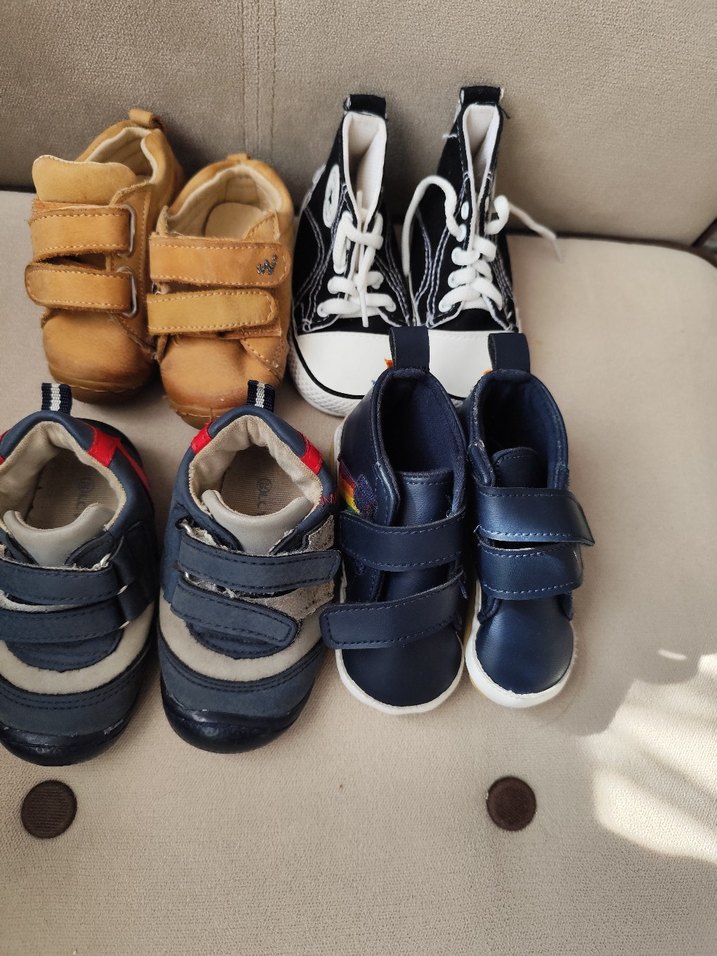 Kahverengi Cırtcırtlı Erkek İlk Adım Ayakkabısı - Görsel 2