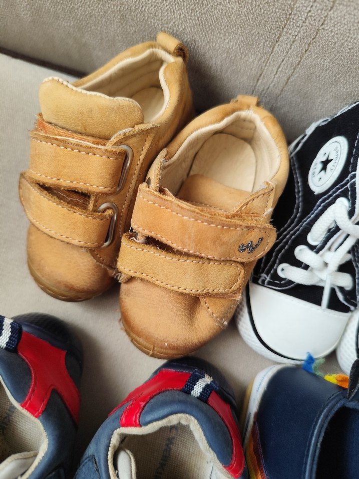 Kahverengi Cırtcırtlı Erkek İlk Adım Ayakkabısı - Görsel 4
