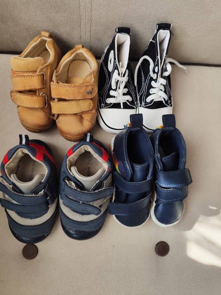 Kahverengi Cırtcırtlı Erkek İlk Adım Ayakkabısı - Görsel 3