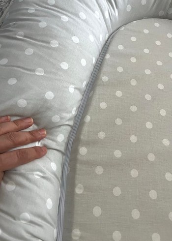 5 Fonksiyonlu Anne Yanı & Emzirme Minderi & Bebek Yatağı - Görsel 2