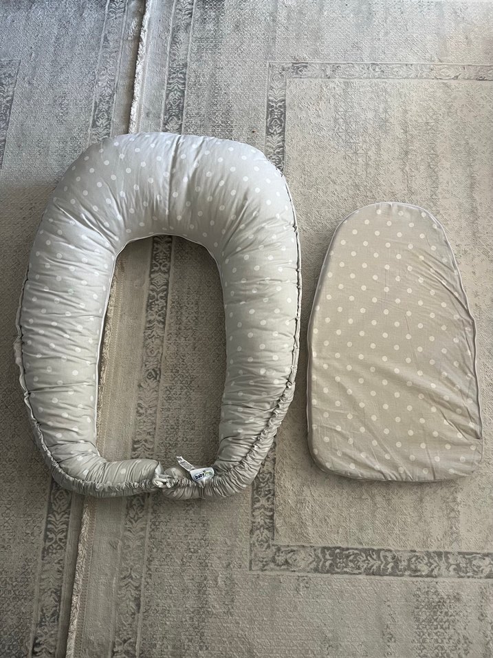 5 Fonksiyonlu Anne Yanı & Emzirme Minderi & Bebek Yatağı - Görsel 4