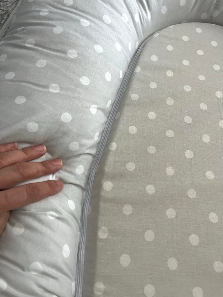 5 Fonksiyonlu Anne Yanı & Emzirme Minderi & Bebek Yatağı - Görsel 2