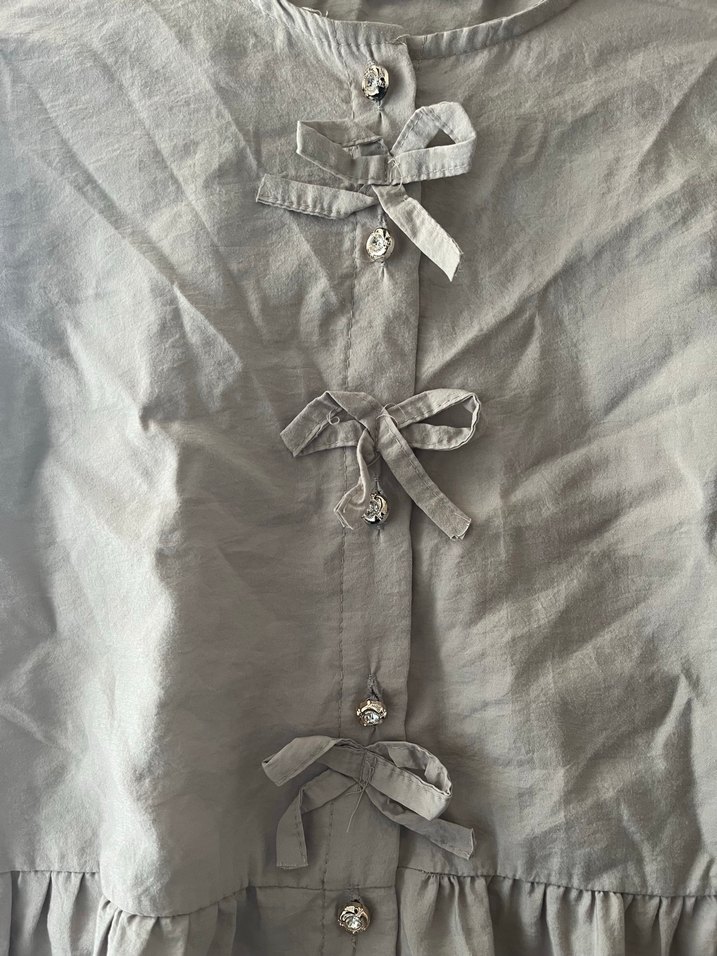 Düğmeli Bej İKİLİ TAKIM - Görsel 2