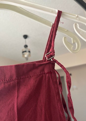 Bordo Bohem Salaş Uzun Elbise - Görsel 3