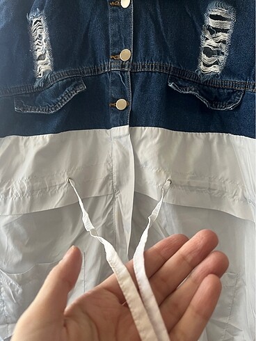 xl Beden Kot çeket tunik