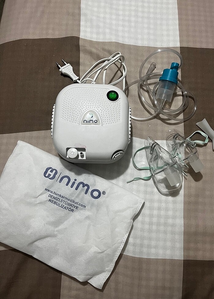 KOMPRESÖRLÜ KOMPAKT MİNİ NEBULİZATÖR - Görsel 2